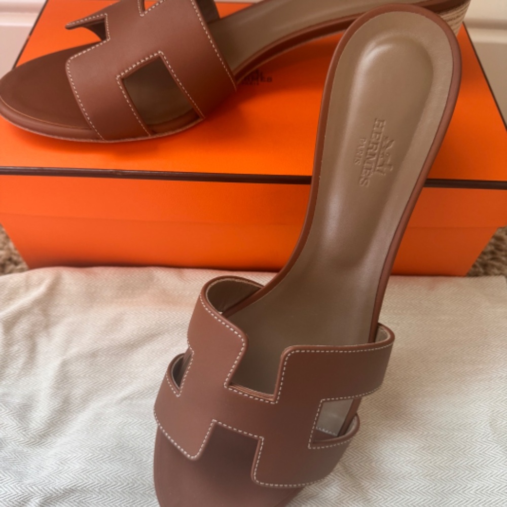 hermes oasis heel size 41.5 - Picture 3 of 11